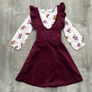 4t 2 piece dress set